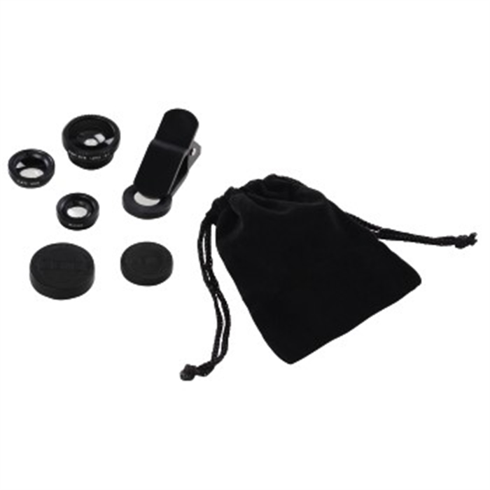 Picture of 3in1 Uni Lens Kit for Smartphones and Tablet PCs / Smartphone Photo Lens