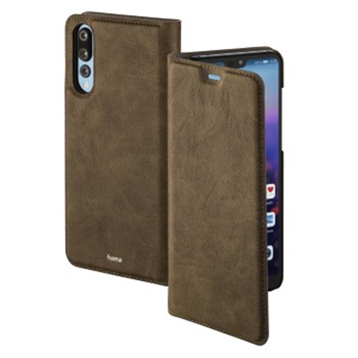 Picture of Guard Case Booklet for Huawei P20 Pro, brown / Smartphone Booklet Case