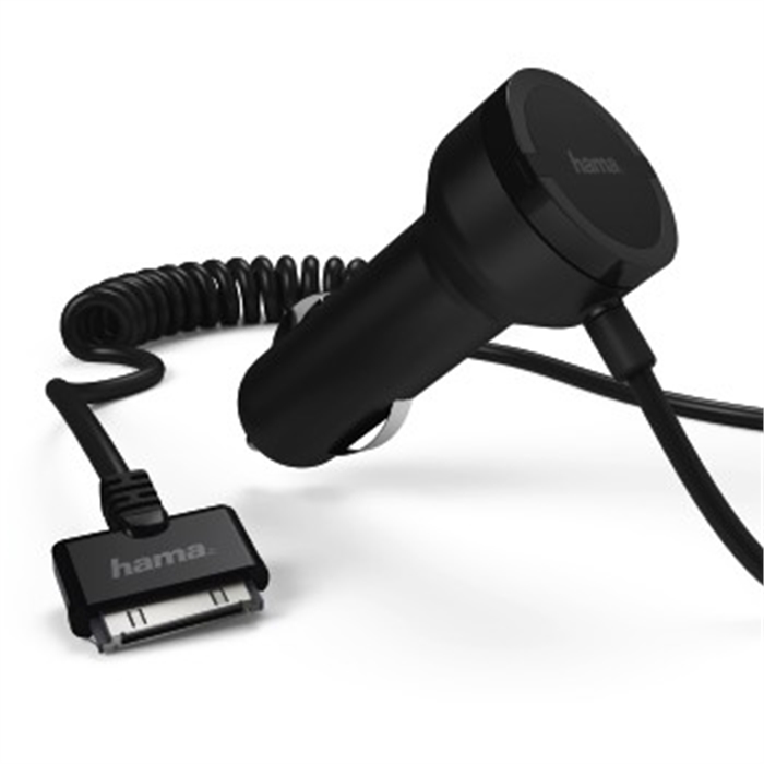 Picture of Car Charger, 30 pins, 1 A, black / Vehicle Charger