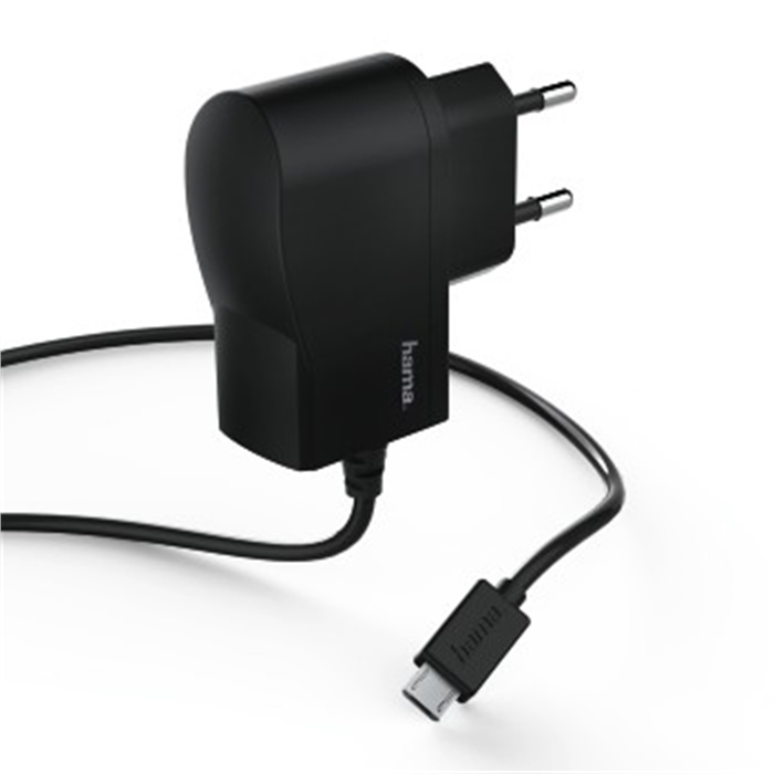 Picture of Charger, micro USB, 1 A, black / Travel Charger