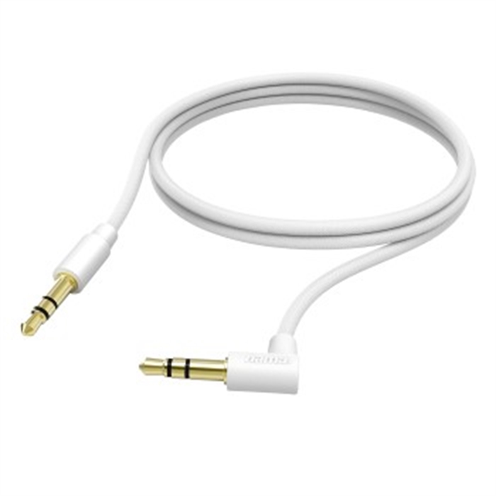 Picture of Connecting Cable, 3.5 mm jack plug, 1.0 m, white / Jack Cable