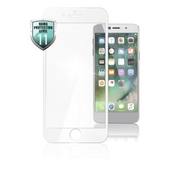 Picture of 3D Full Screen Protective Glass for Apple iPhone 7 Plus/8 Plus, white / Glass Screen Protector