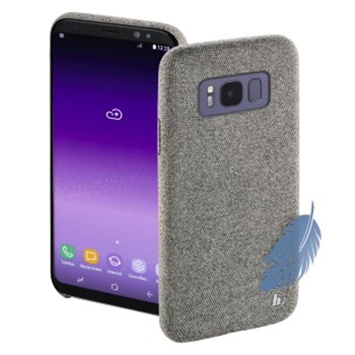 Picture of Cozy Cover for Samsung Galaxy S8, light grey / Smartphone-Cover