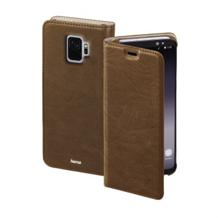 Picture of Guard Case Booklet for Samsung Galaxy S9, brown / Smartphone Booklet Case