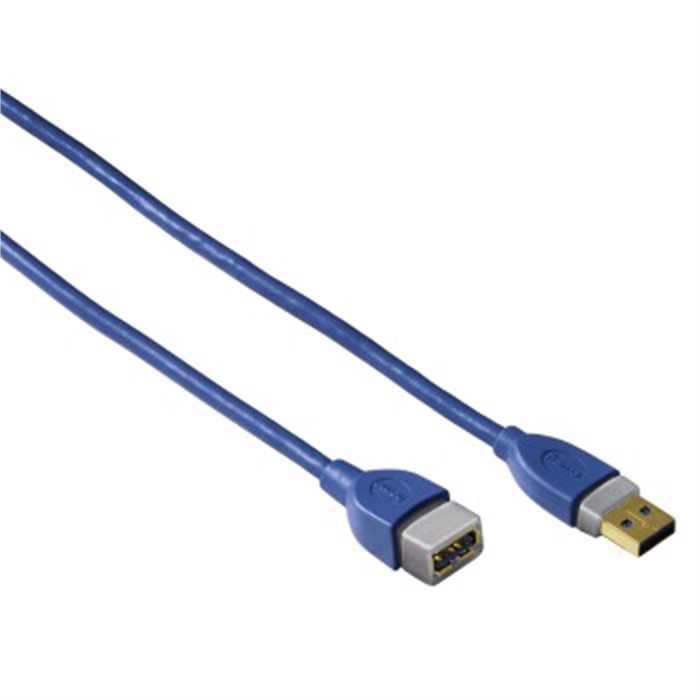 Picture of USB 3.0 Extension Cable, gold-plated, double shielded, 1.80 m / USB Cable