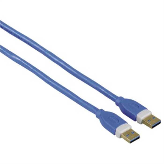 Picture of USB 3.0 Cable (A-A), gold-plated, double shielded, 1.80 m / USB Cable