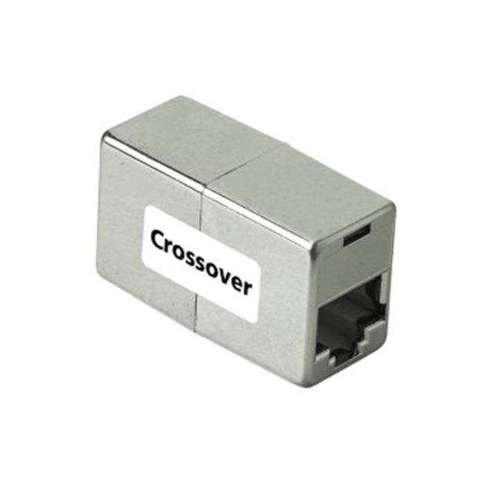 Image de Adaptateur de réseau CAT 5 Croisé, 2x femelle modulaire 8p8c (RJ45) / Adaptateurs Réseau