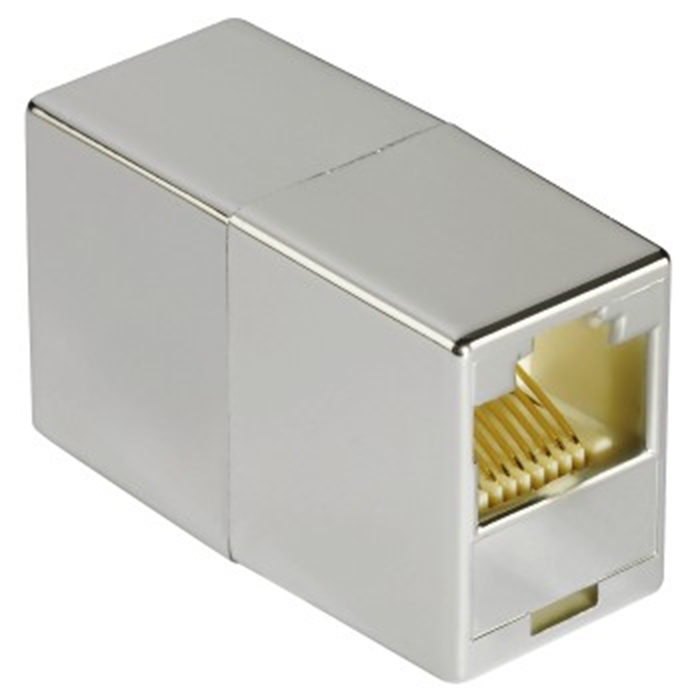 Image de Adaptateur de réseau CAT 5, fiche modulaire 8p8c (RJ45) femelle - femelle / Adaptateurs Réseau