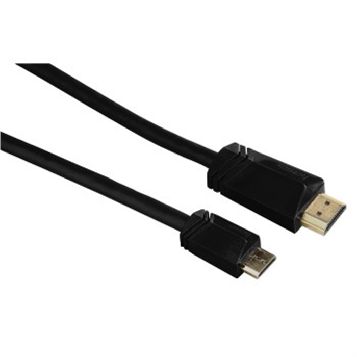 Image de Câble HDMI™haute vitesse, HDMI A mâle/C (Mini) mâle, Ethernet, Noir, 1,50m