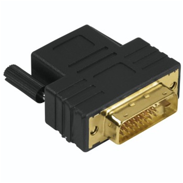 Image de Adaptateur compact, DVI-D mâle - HDMI™ femelle, noir / Adaptateurs HDMI™ DVI