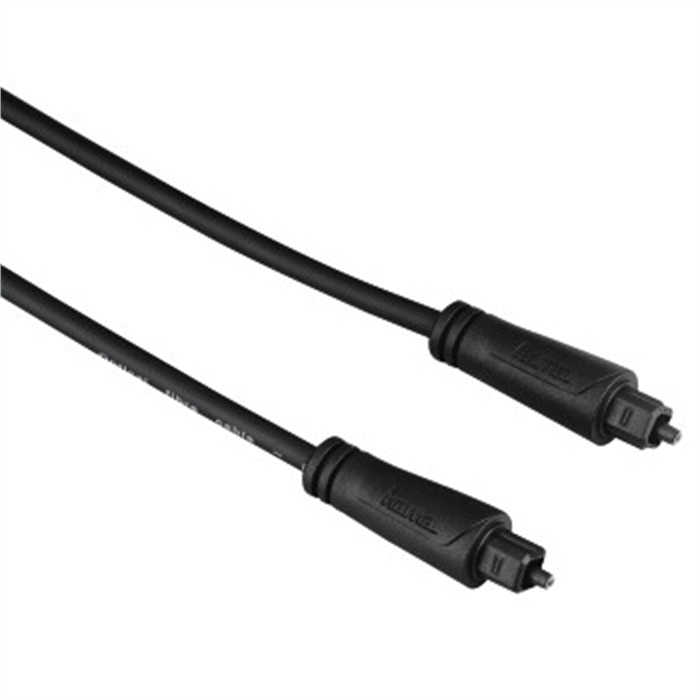 Image de Câble audio fibre optique, ODT mâle (Toslink), 1,5m, Noir / Câbles Fibre optique