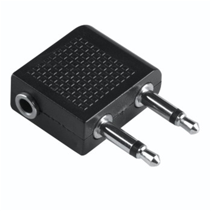 Image de Adaptateur audio, 2x jack mâle 3,5 mm mono - jack femelle 3,5 mm stéréo / Adaptateurs Jack