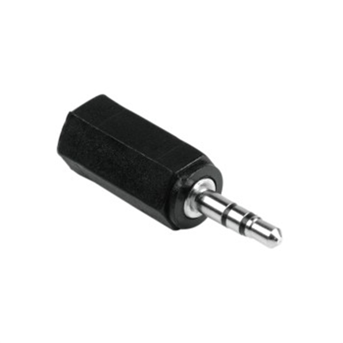 Image de Adaptateur audio,  jack mâle 3,5 mm stéréo - jack femelle 2,5 mm stéréo / Adaptateurs Jack