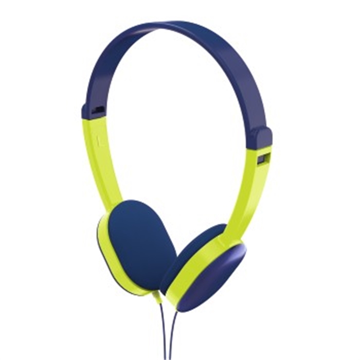 Picture of Kids On-Ear Stereo Headphones, blue/green / Headphones