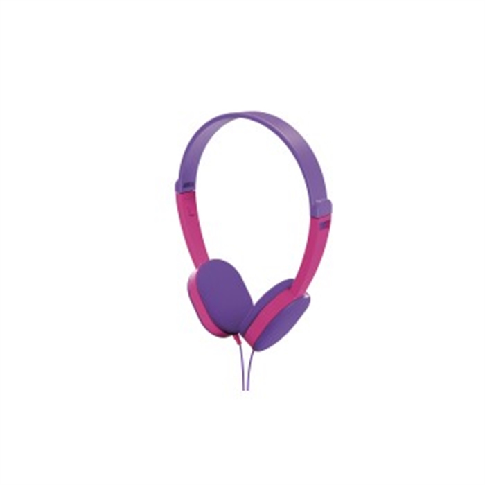 Picture of Kids On-Ear Stereo Headphones, purple/pink / Headphones