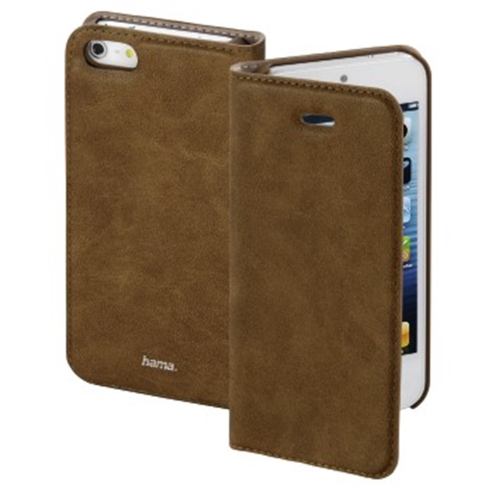 Picture of Guard Case Booklet Case for Apple iPhone 5/5s/SE, brown / Smartphone Booklet Case