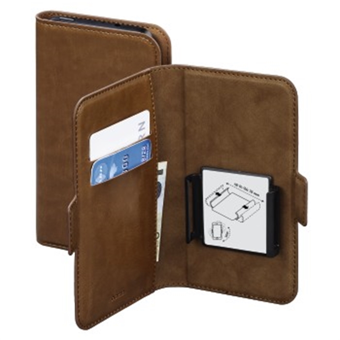 Picture of Smart Move Booklet Case, size L (4.0 - 4.5), brown / Smartphone Booklet Case