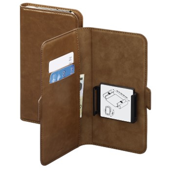 Picture of Smart Move Booklet Case, size XXL (5.2 - 5.8), brown / Smartphone Booklet Case