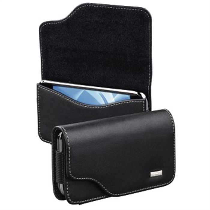 Picture of Liveri Smartphone Holster, size L, horizontal, black / Smartphone Holster Case