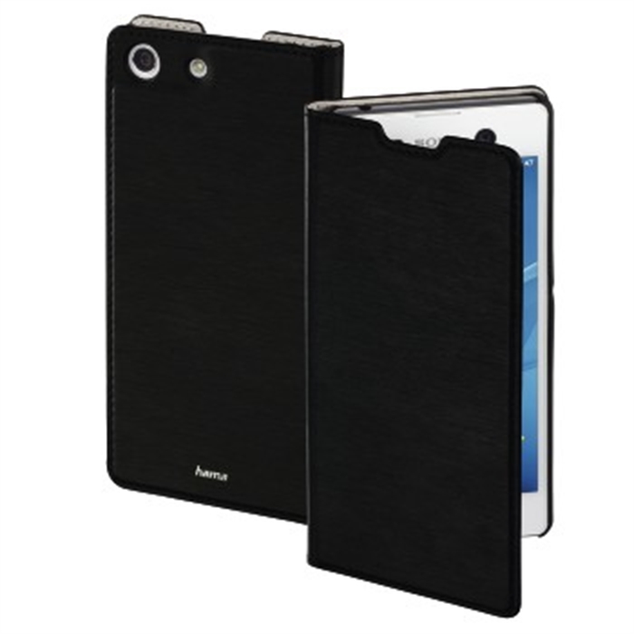 Picture of Slim Booklet Case for Sony Xperia M5, black / Smartphone Booklet Case