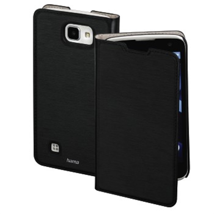 Picture of Slim Booklet Case for LG K4 LTE, black / Smartphone Booklet Case