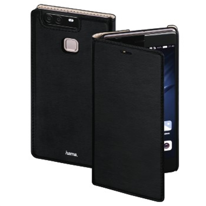 Picture of Slim Booklet Case for Huawei P9, black / Smartphone Booklet Case