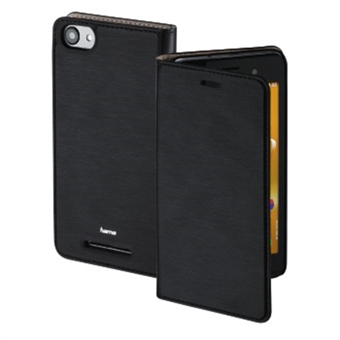 Picture of Slim Booklet Case for Wiko Jerry, black / Smartphone Booklet Case