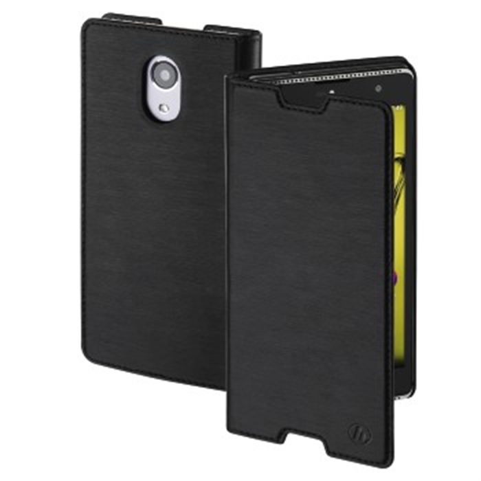 Picture of Slim Booklet Case for Wiko Robby, black / Smartphone Booklet Case