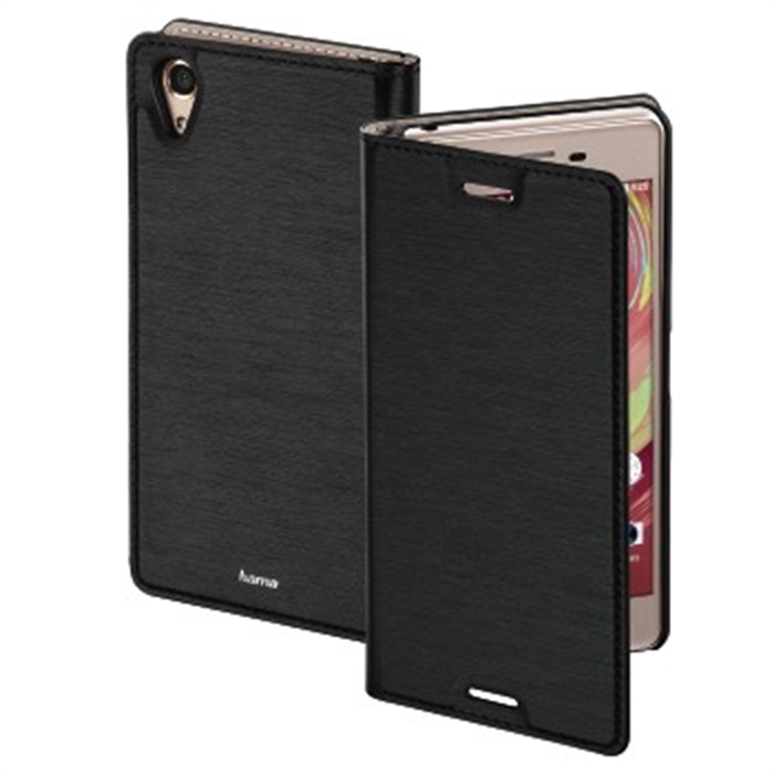 Picture of Slim Booklet Case for Sony Xperia X Performance, black / Smartphone Booklet Case