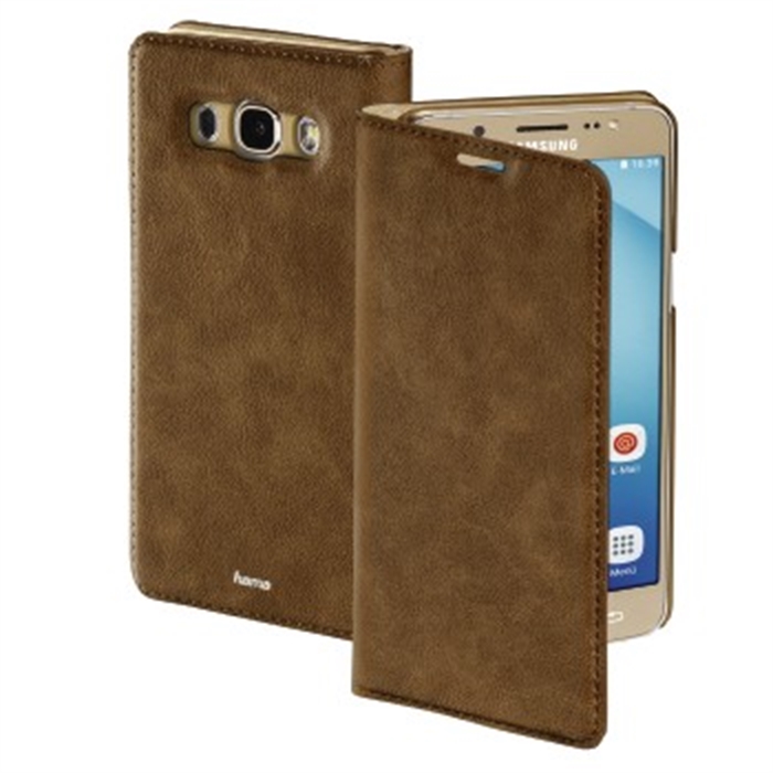 Picture of Guard Case Booklet Case for Samsung Galaxy J5 (2016), brown / Smartphone Booklet Case