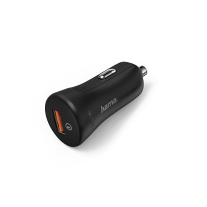 Picture of Qualcomm® Quick Charge™ 3.0 Car Charger, black / USB Charging Adapter