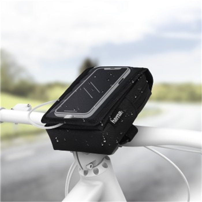 Picture of Universal Smartphone Bike Holder Bag for devices with width from 8 to 14 cm / Smartphone Holder/Fixing