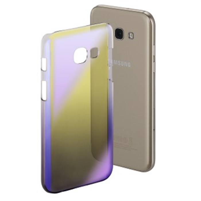 Picture of Mirror Cover for Samsung Galaxy A3 (2017), yellow/purple / Smartphone-Cover