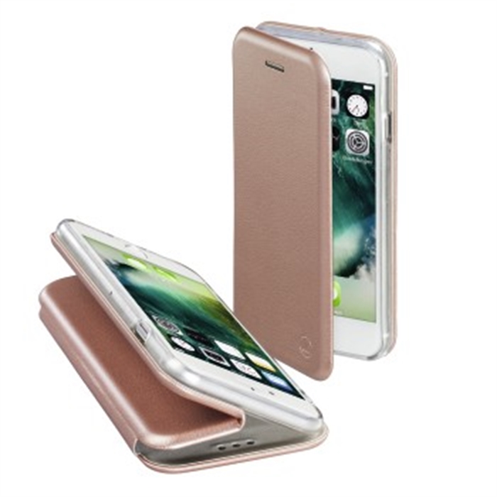 Picture of Curve Booklet Case for Apple iPhone 7/8, rose gold / Smartphone Booklet Case