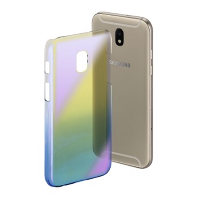 Afbeelding van Cover Gradient Mirror Galaxy J3 (2017) blauw , / Smartphone-Cover