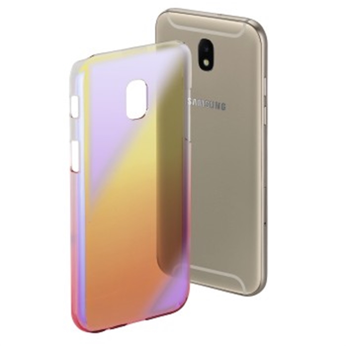 Afbeelding van Cover Gradient Mirror Galaxy J7 (2017) roze , / Smartphone-Cover