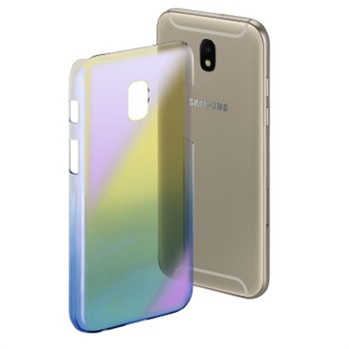 Afbeelding van Cover Gradient Mirror Galaxy J7 (2017) blauw , / Smartphone-Cover