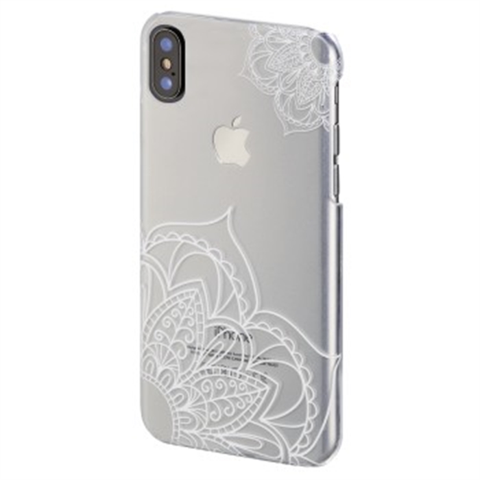 Afbeelding van Cover Lotus iPhone X transparant , / Smartphone-Cover