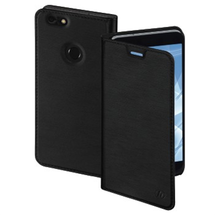 Afbeelding van Booklet Slim Huawei Y6 Pro (2017) zwart / Smartphone Booklet Case