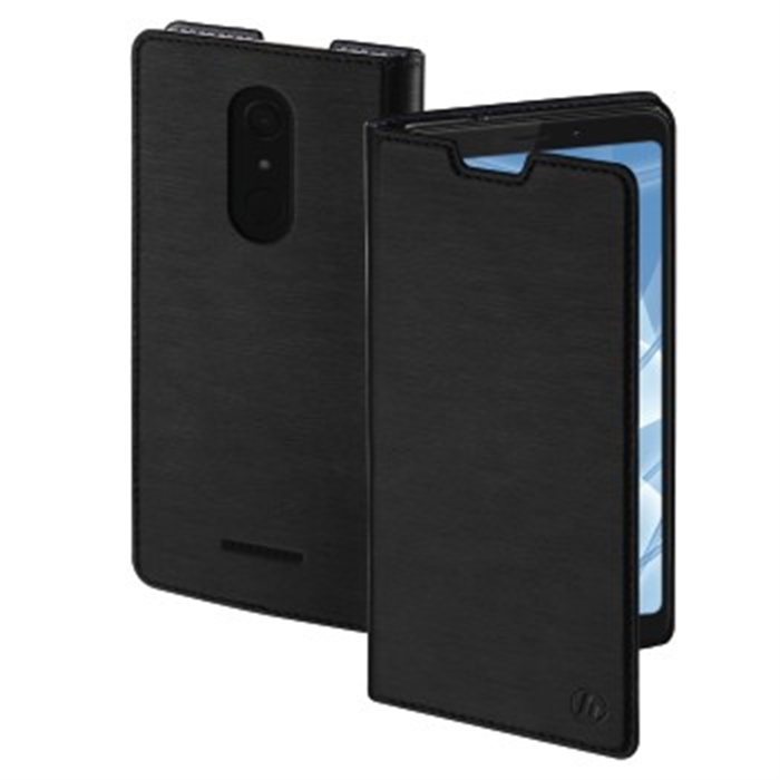 Afbeelding van Booklet Slim voor Wiko View XL, zwart / Smartphone Booklet Case