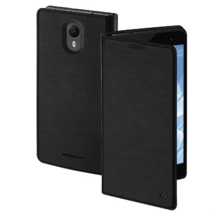 Afbeelding van Booklet Slim voor Wiko Jerry 2, zwart / Smartphone Booklet Case