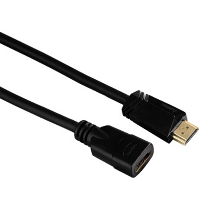 Image de Rallonge HDMI™ haute vitesse, femelle - mâle, Ethernet, plaquée or, 3,0 m