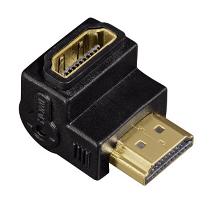 Image de Adaptateur coudé HDMI™ haute vitesse, HDMI mâle - HDMI femelle, 270° / Adaptateur HDMI coudé