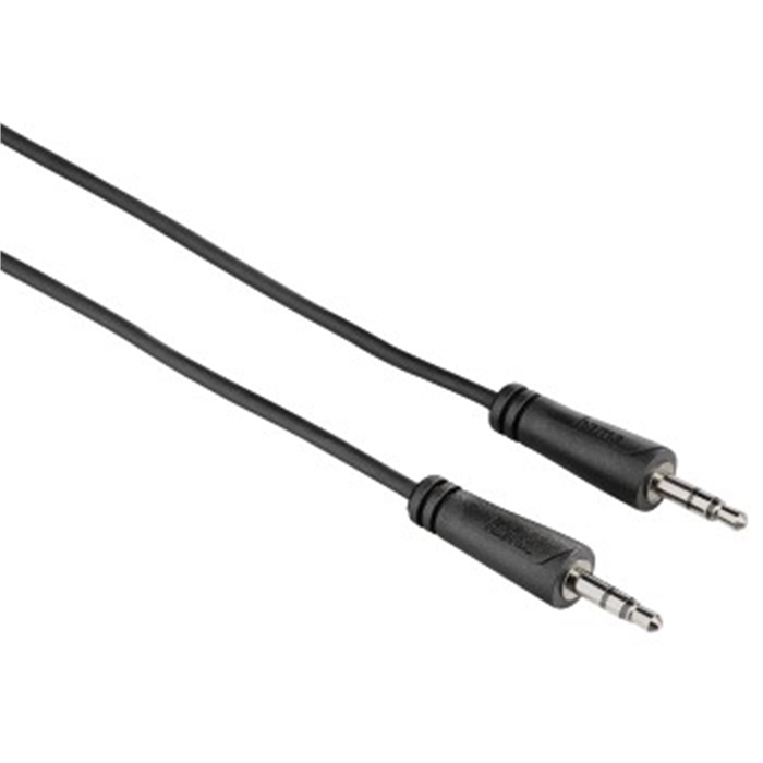 Image de Câble audio, Jack mâle 3,5 mm - Jack mâle 3,5 mm, stéréo, 0,75 m / Câbles Jack