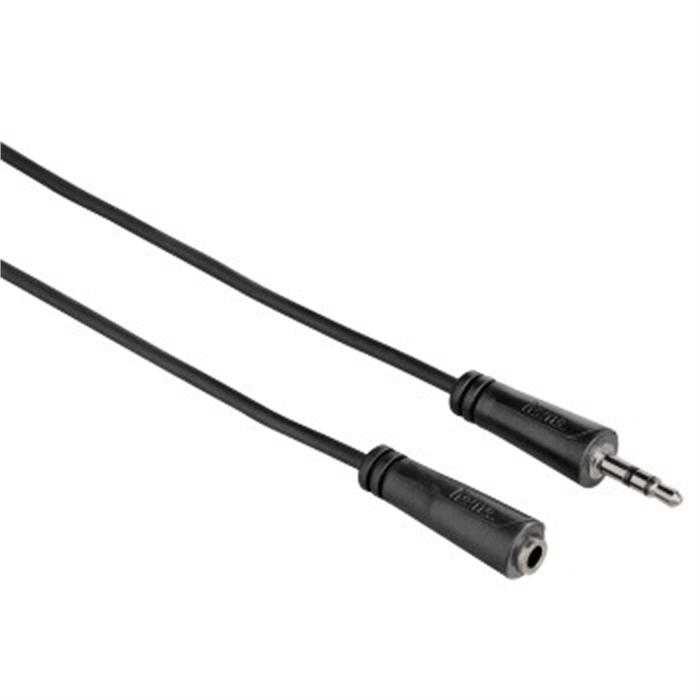 Image de Rallonge audio, Jack mâle 3,5 mm - Femelle, stéréo, 1,5 m / Câbles Jack