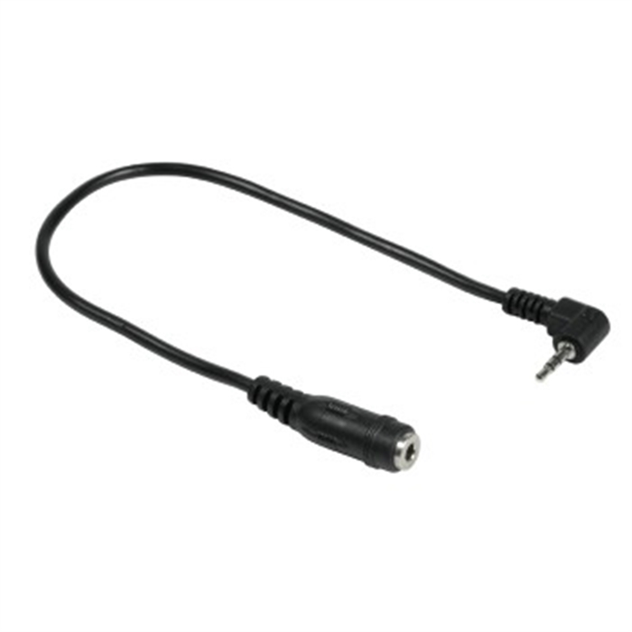 Image de Adaptateur audio,  jack mâle 2,5 mm - jack femelle 3,5 mm, stéréo / Adaptateurs Jack