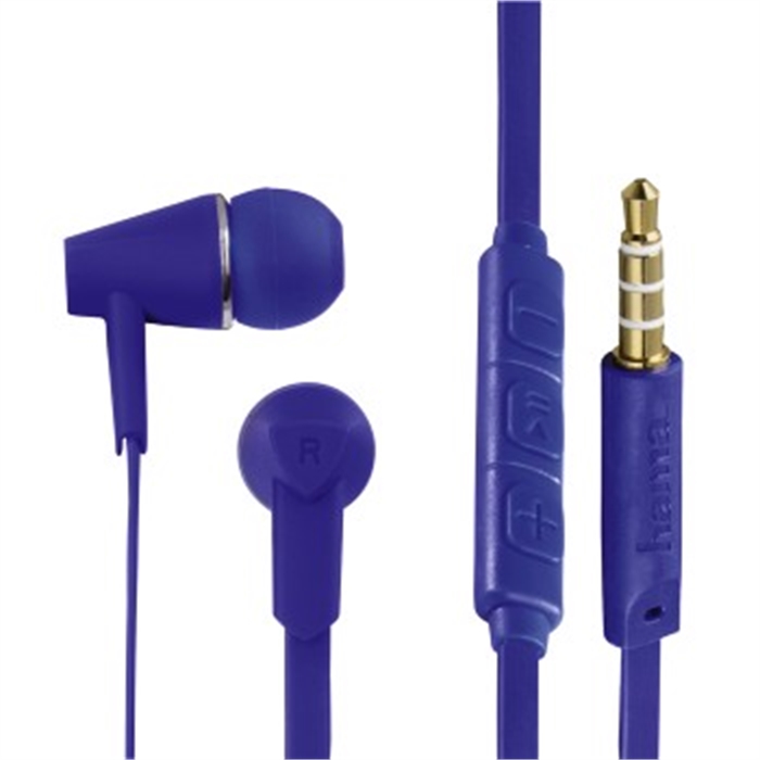 Picture of Joy In-Ear Stereo Headphones, blue / Headset