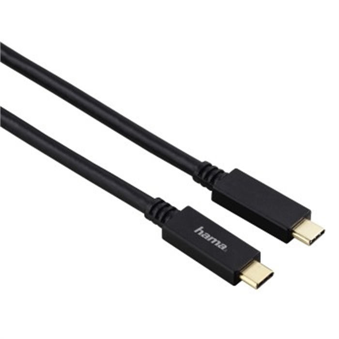 Picture of USB-C Cable, USB 3.1 Gen 2, Full-Featured, eMarker, 10 Gbit/s, 5A, 1.00 m / USB Cable