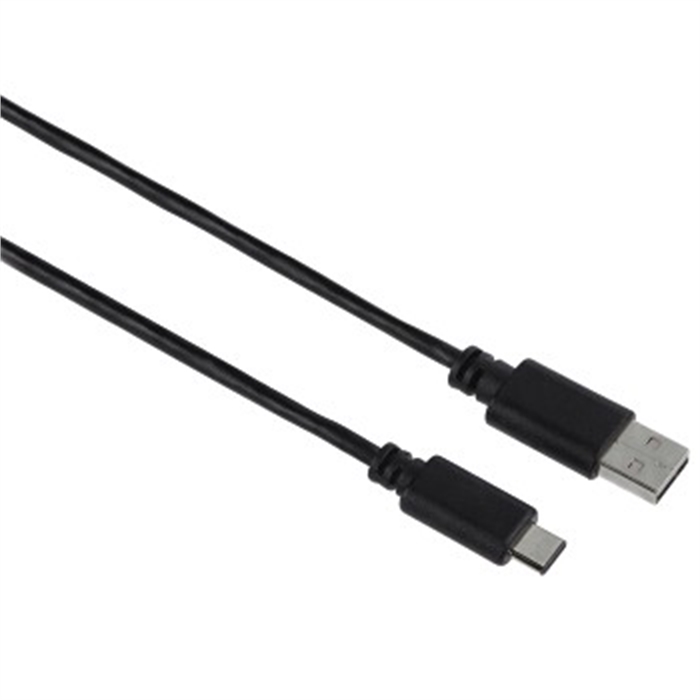 Picture of USB-C Cable, USB 2.0, USB-C Plug – USB-A Plug, 480 Mbit/s, 1.00 m / USB Cable