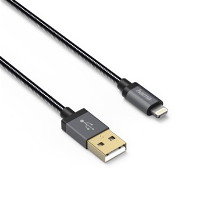 Picture of Elite USB Cable for Apple iPhone/iPad with Lightning Connector, 0.75 m / USB Cable